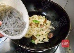 腊味菜花粉丝煲的做法图解9