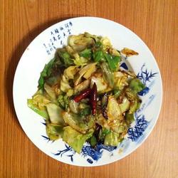 爆炒圆白菜的做法[图]