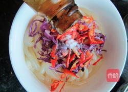 包菜丝拌粉的做法图解4