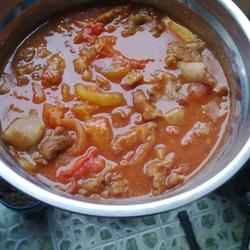 番茄肉片的做法[图]