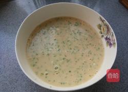 苦瓜虾皮鸡蛋煎饼的做法图解3