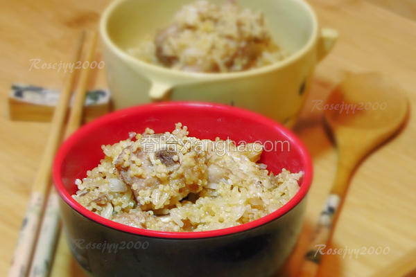 糯米小米蒸排骨