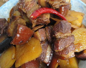 红烧肉炖土豆[图]