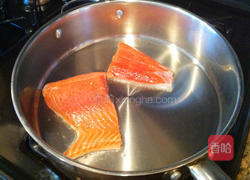 虹鳟鱼意面的做法图解4