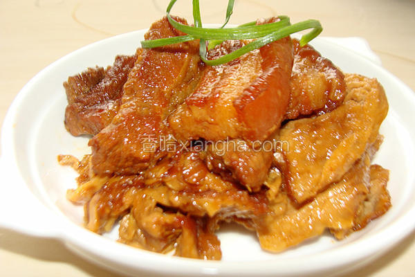 腐竹红烧肉
