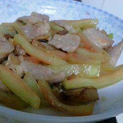 西瓜皮小炒肉的做法[图]