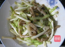 韭黄炒沙虫的做法图解6