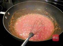 番茄酱汁比目鱼的做法图解6