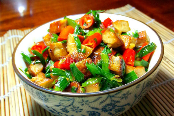 韭菜炒豆干