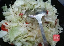 包菜辣炒火腿片的做法图解6