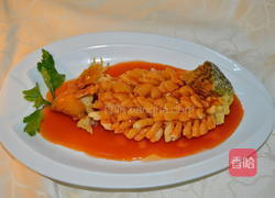 松鼠鳜鱼的做法图解12