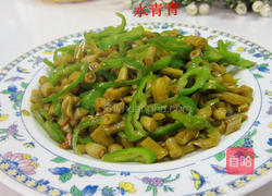 青椒咸豆角的做法图解8