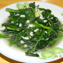 蒜泥木耳菜的做法[图]