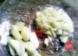 扁豆炒香干的做法图解3