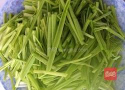 香辣香干炒韭黄的做法图解1