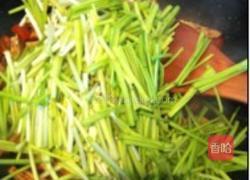 香辣香干炒韭黄的做法图解8