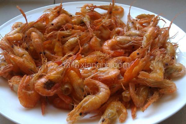 干炸河虾