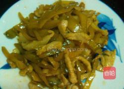 榨菜炒肉丝的做法图解4