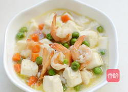 虾球烩豆腐的做法图解10