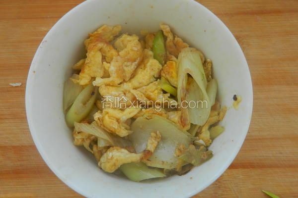 家常菜大葱炒鸡蛋