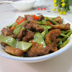 峨眉豆炒肉的做法[图]