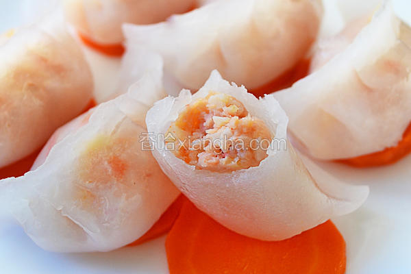 水晶虾饺