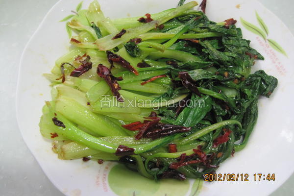 炝油菜