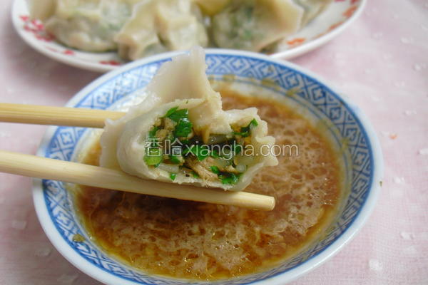 韭菜饺子