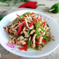 双椒鸡丝的做法[图]