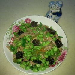 毛豆炒肉丝的做法[图]