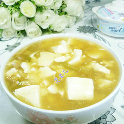 里脊肉榨菜豆腐羹的做法[图]