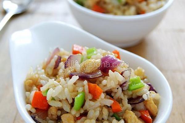 鱼香炒饭