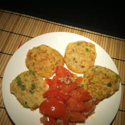 香葱鸡蛋肉饼的做法[图]