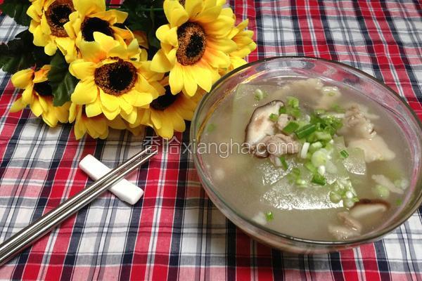 香菇冬瓜肉片汤