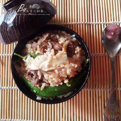香菇蔬菜牛肉饭的做法[图]