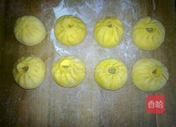 南瓜豆沙包的做法图解12