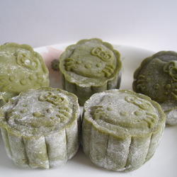 抹茶冰皮月饼的做法[图]