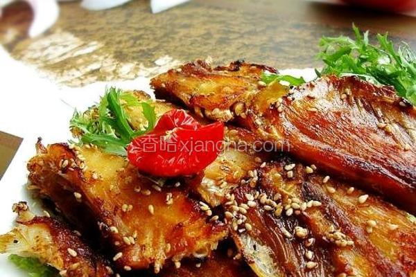 辣煎芝麻鱼排