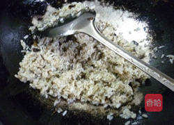 橄榄菜炒饭的做法图解6