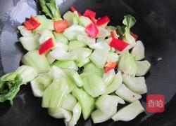 上海青炒腊肉的做法图解5