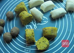 豆沙馅月饼的做法图解2