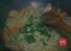 缤纷焖面的做法图解12