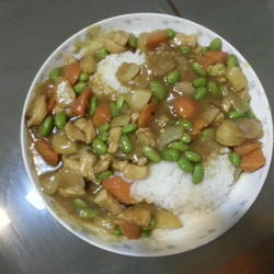 咖喱鸡饭的做法[图]