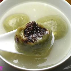 艾草黑芝麻汤圆的做法[图]