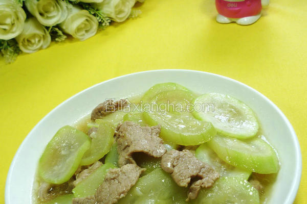 里脊肉炒夜开花