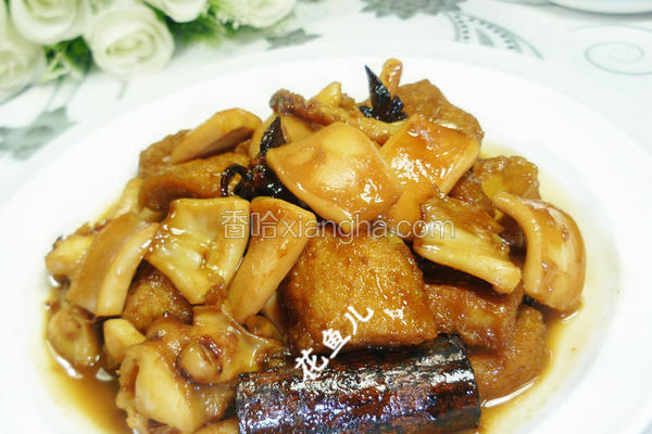 鱿鱼烧小素鸡