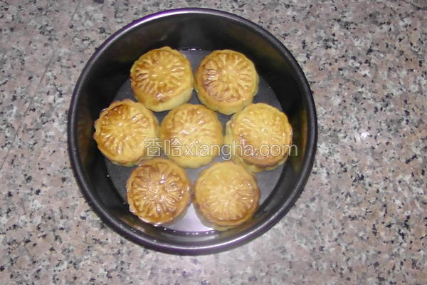 绿豆沙月饼