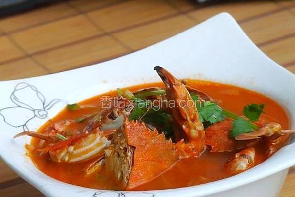 西红柿海蟹汤