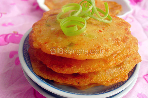 泡菜海鲜饼