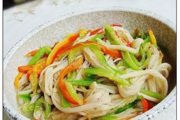 丝瓜金针菇